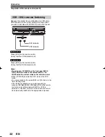 Предварительный просмотр 22 страницы Toshiba D-VR16SB Owner'S Manual