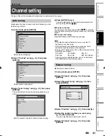 Preview for 31 page of Toshiba D-VR16SB Owner'S Manual