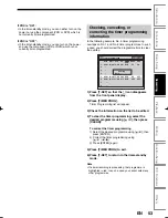 Preview for 53 page of Toshiba D-VR16SB Owner'S Manual