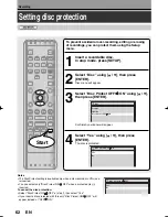 Предварительный просмотр 62 страницы Toshiba D-VR16SB Owner'S Manual
