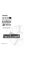 Preview for 1 page of Toshiba D-VR3 Owner'S Manual