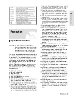 Предварительный просмотр 3 страницы Toshiba D-VR3SB Owner'S Manual