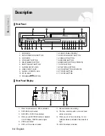 Preview for 14 page of Toshiba D-VR3SB Owner'S Manual