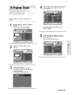 Предварительный просмотр 61 страницы Toshiba D-VR3SB Owner'S Manual