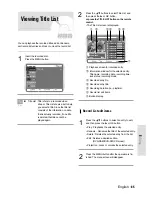 Предварительный просмотр 85 страницы Toshiba D-VR3SB Owner'S Manual