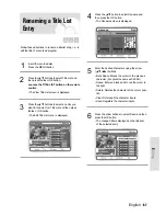 Предварительный просмотр 87 страницы Toshiba D-VR3SB Owner'S Manual