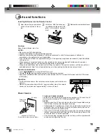 Предварительный просмотр 15 страницы Toshiba D-VR600 - DVDr/ VCR Combo Owner'S Manual