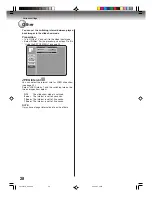 Предварительный просмотр 28 страницы Toshiba D-VR600 - DVDr/ VCR Combo Owner'S Manual