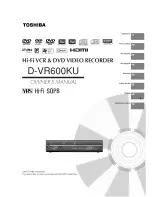 Toshiba D-VR600KU Owner'S Manual & Installation Instructions preview