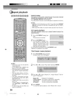 Preview for 34 page of Toshiba D-VR600KU Owner'S Manual & Installation Instructions