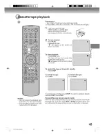 Preview for 45 page of Toshiba D-VR600KU Owner'S Manual & Installation Instructions