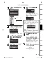 Предварительный просмотр 39 страницы Toshiba D-VR610KU Owner'S Manual