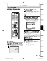 Предварительный просмотр 47 страницы Toshiba D-VR610KU Owner'S Manual