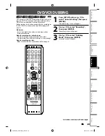 Предварительный просмотр 49 страницы Toshiba D-VR610KU Owner'S Manual