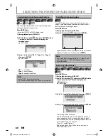 Предварительный просмотр 68 страницы Toshiba D-VR610KU Owner'S Manual