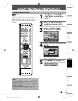 Предварительный просмотр 73 страницы Toshiba D-VR610KU Owner'S Manual