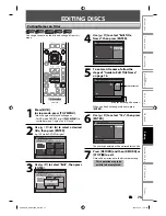 Предварительный просмотр 75 страницы Toshiba D-VR610KU Owner'S Manual