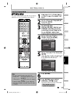 Предварительный просмотр 77 страницы Toshiba D-VR610KU Owner'S Manual