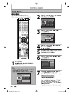 Предварительный просмотр 78 страницы Toshiba D-VR610KU Owner'S Manual