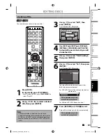 Предварительный просмотр 81 страницы Toshiba D-VR610KU Owner'S Manual