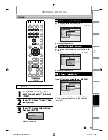 Предварительный просмотр 91 страницы Toshiba D-VR610KU Owner'S Manual