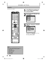 Предварительный просмотр 98 страницы Toshiba D-VR610KU Owner'S Manual