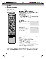 Preview for 36 page of Toshiba D-VRW1 Owner'S Manual