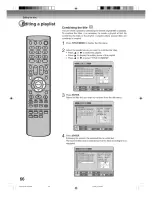 Preview for 66 page of Toshiba D-VRW1SU Owner'S Manual