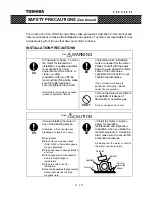 Preview for 5 page of Toshiba Density (Consistency) Meter LQ500 Operation Manual