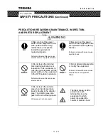 Preview for 7 page of Toshiba Density (Consistency) Meter LQ500 Operation Manual