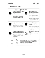 Preview for 23 page of Toshiba Density (Consistency) Meter LQ500 Operation Manual