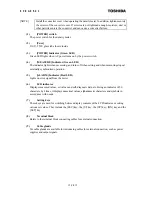 Preview for 30 page of Toshiba Density (Consistency) Meter LQ500 Operation Manual