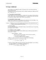 Preview for 64 page of Toshiba Density (Consistency) Meter LQ500 Operation Manual