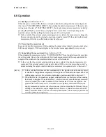 Preview for 66 page of Toshiba Density (Consistency) Meter LQ500 Operation Manual