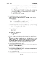 Preview for 92 page of Toshiba Density (Consistency) Meter LQ500 Operation Manual