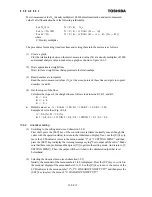 Preview for 100 page of Toshiba Density (Consistency) Meter LQ500 Operation Manual