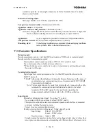 Preview for 106 page of Toshiba Density (Consistency) Meter LQ500 Operation Manual