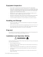 Preview for 11 page of Toshiba DEV002Z Installation And Operation Manual