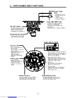 Предварительный просмотр 6 страницы Toshiba DF02A - Day/Night Mini-Dome Color Camera CCTV Instruction Manual