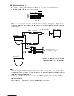 Предварительный просмотр 8 страницы Toshiba DF02A - Day/Night Mini-Dome Color Camera CCTV Instruction Manual