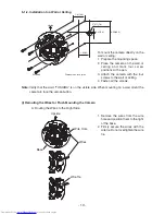 Предварительный просмотр 11 страницы Toshiba DF02A - Day/Night Mini-Dome Color Camera CCTV Instruction Manual