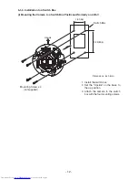 Предварительный просмотр 13 страницы Toshiba DF02A - Day/Night Mini-Dome Color Camera CCTV Instruction Manual