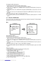 Предварительный просмотр 17 страницы Toshiba DF03A - IK CCTV Camera Instruction Manual