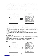 Предварительный просмотр 21 страницы Toshiba DF03A - IK CCTV Camera Instruction Manual