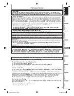 Preview for 3 page of Toshiba DKVR60KU Owner'S Manual