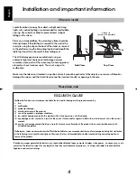 Preview for 4 page of Toshiba DL66/67 Series Owner'S Manual