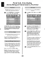 Preview for 20 page of Toshiba DL66/67 Series Owner'S Manual