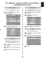 Preview for 21 page of Toshiba DL66/67 Series Owner'S Manual