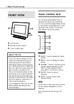 Preview for 12 page of Toshiba DMF102XKU - Wireless Digital Media Frame Owner'S Manual