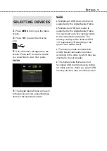 Preview for 53 page of Toshiba DMF102XKU - Wireless Digital Media Frame Owner'S Manual